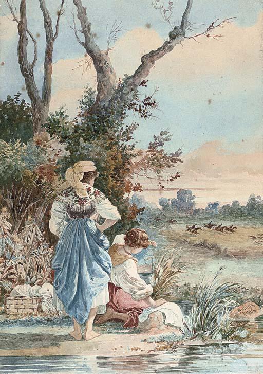 Belisario Gioja - Watching the hunt go by