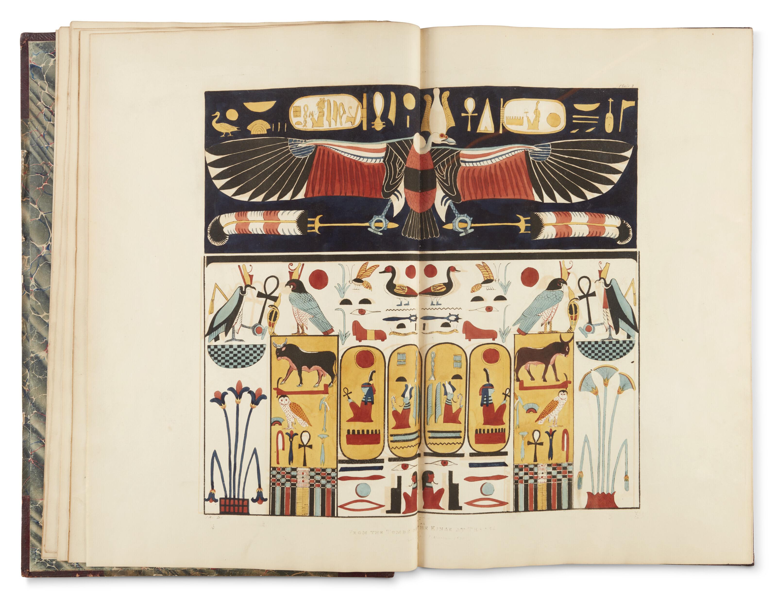 Belzoni, Giovanni Battista - Narrative of the operations and recent discoveries within the pyramids, temples, tombs and excavations, in Egypt and Nubia. London: John Murray, 1820.