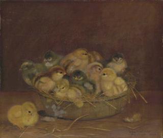 Ben Austrian - Chicks in a Basket