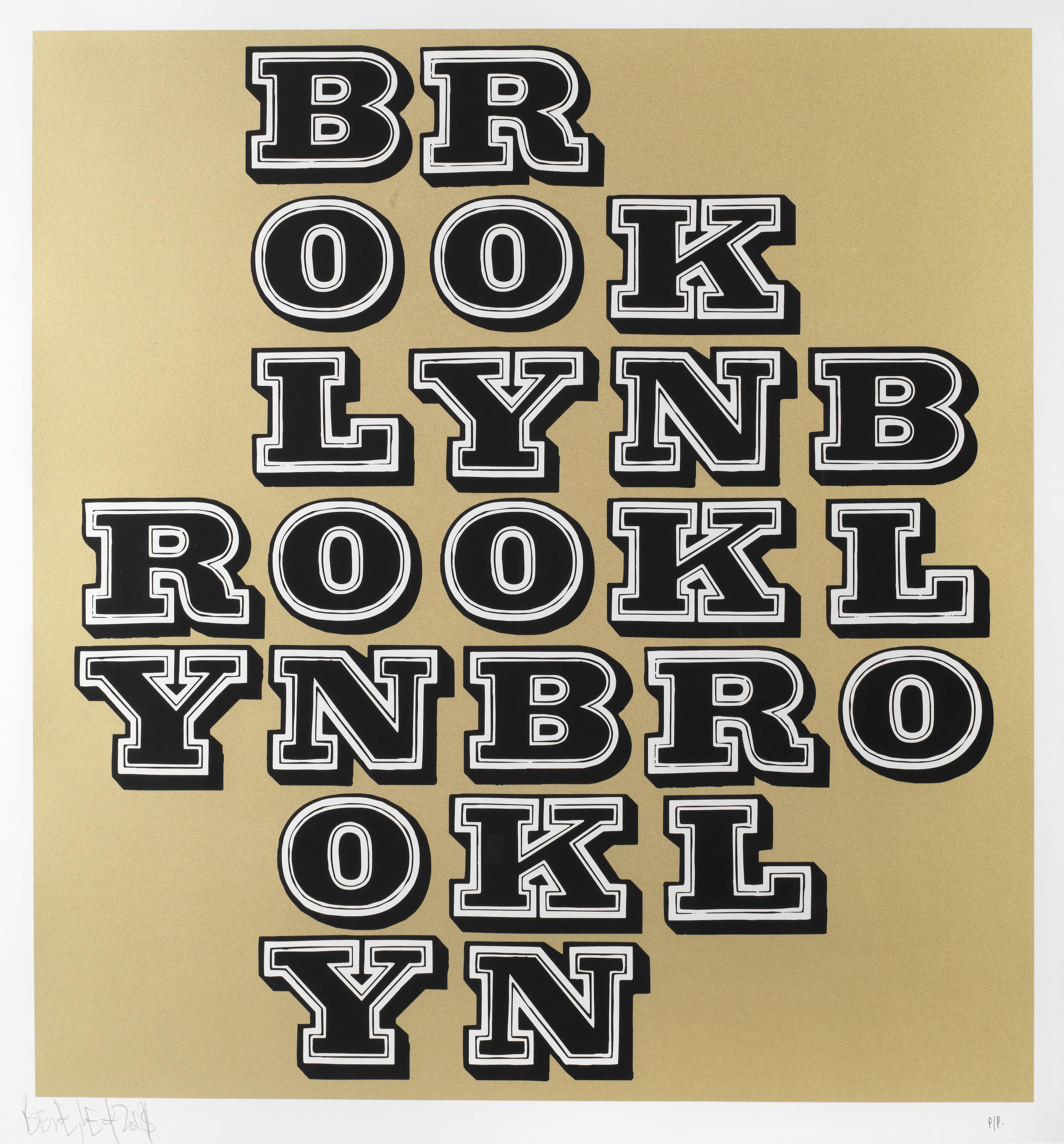 Ben Eine - Brooklyn Series