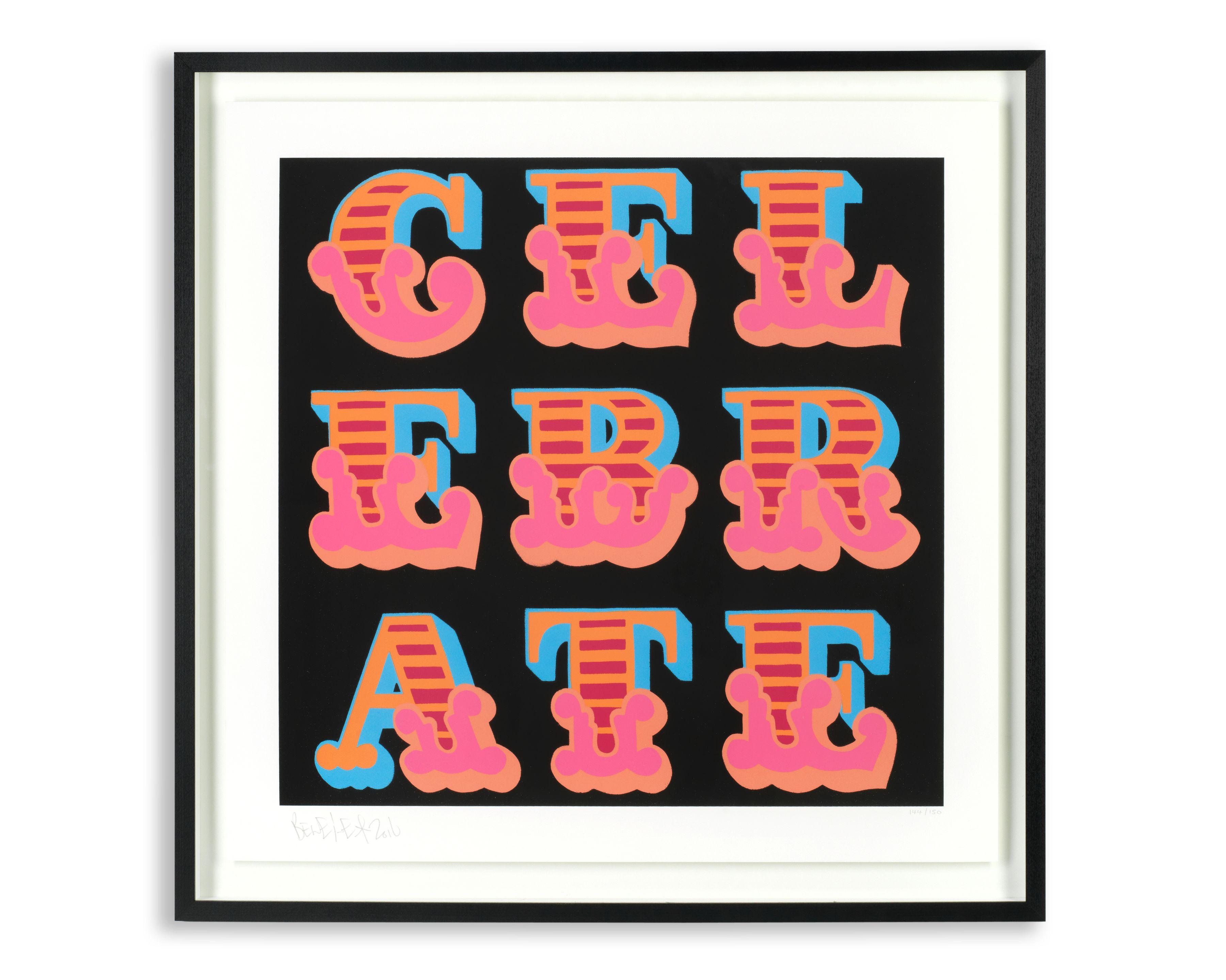 Ben Eine - Celebrate - Circus