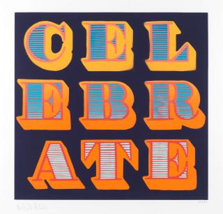 Ben Eine - Celebrate-Shutter