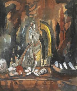 Ben Enwonwu - Still Life, Benin