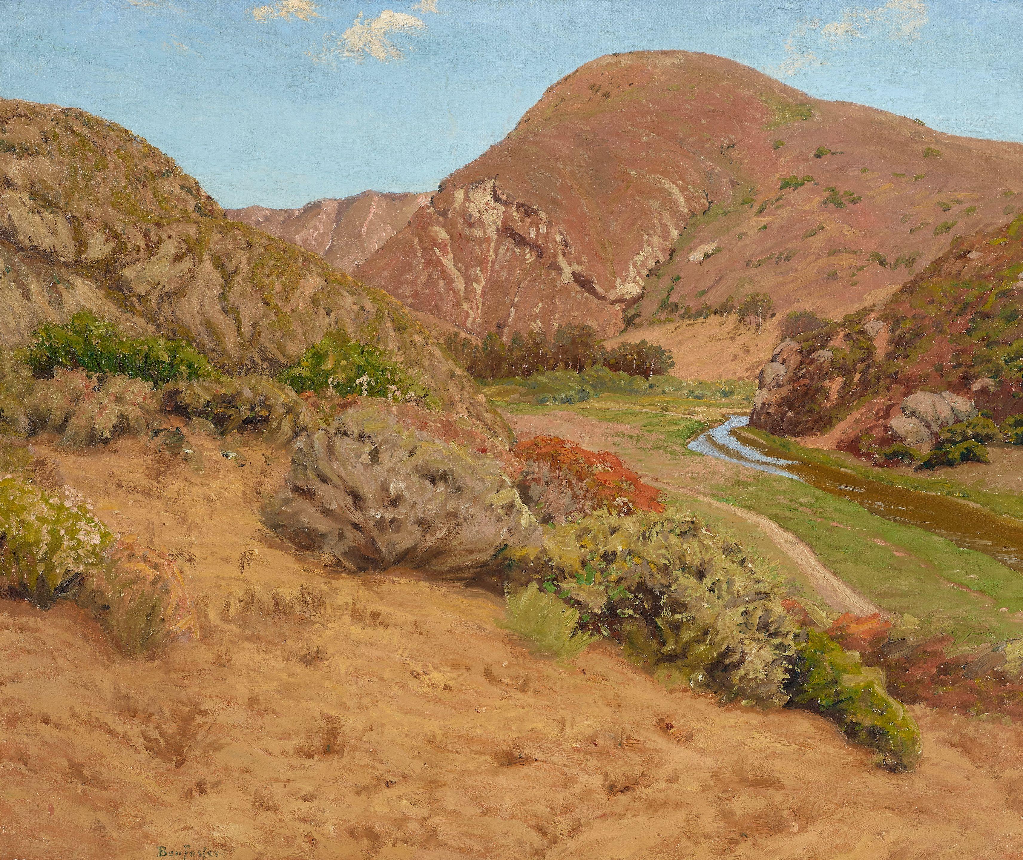 Ben Foster - Landscape (Aliso Canyon or Creek near Laguna Beach)