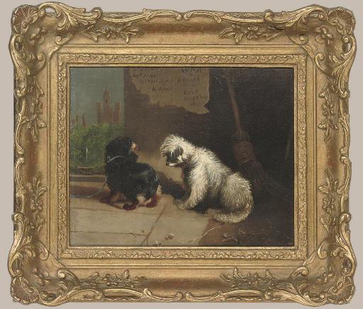 Ben Hold - War in Russia, lost black and tan dog