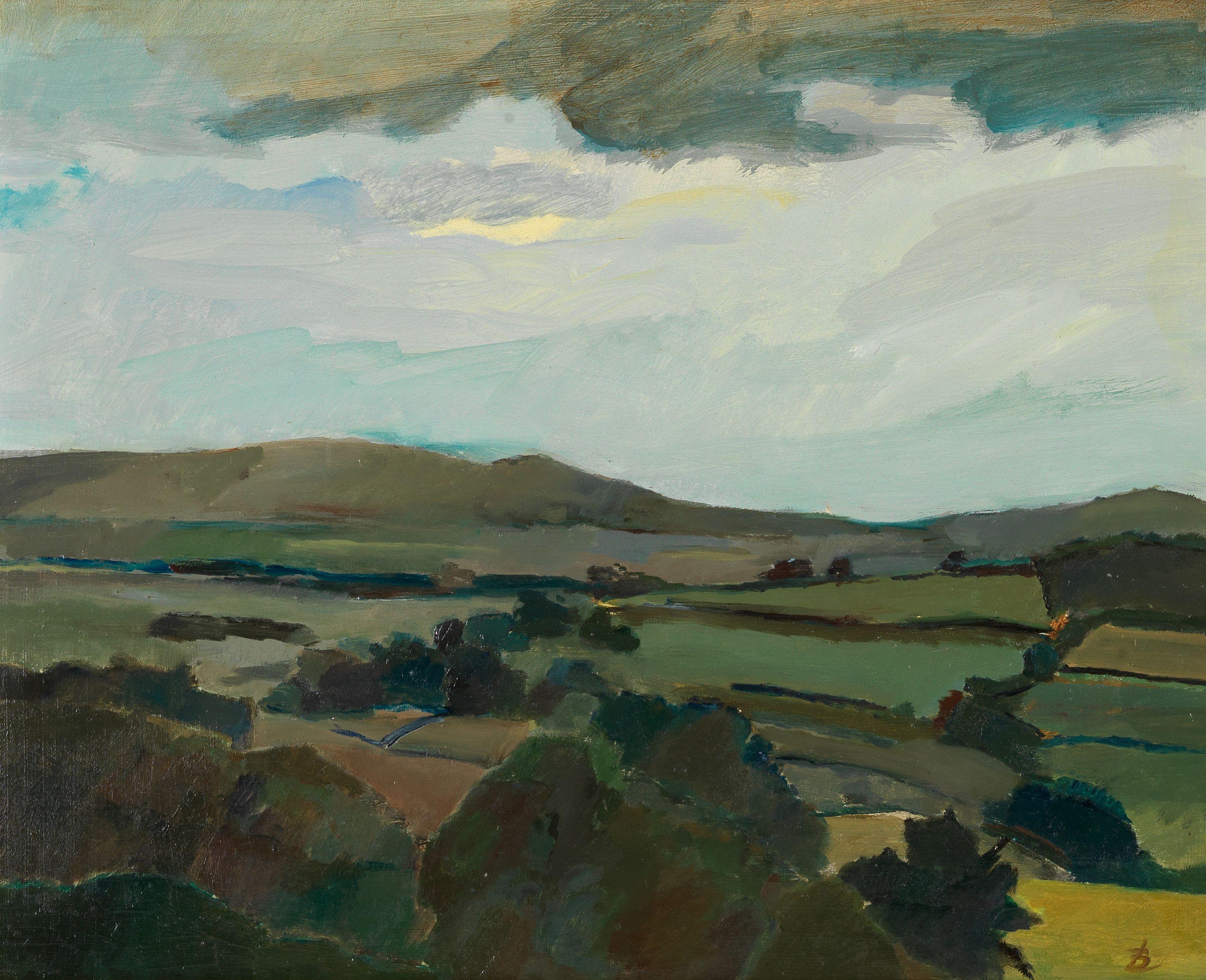 Ben Levene R.A. - Shawls Wood, Rain in the Air