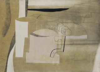 Ben Nicholson, O.M. - 1943 (Towednack, Cornwall)