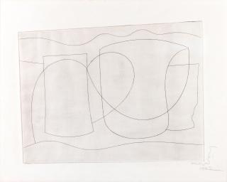 Ben Nicholson O.M. - Euboea (Horizontal Linear)