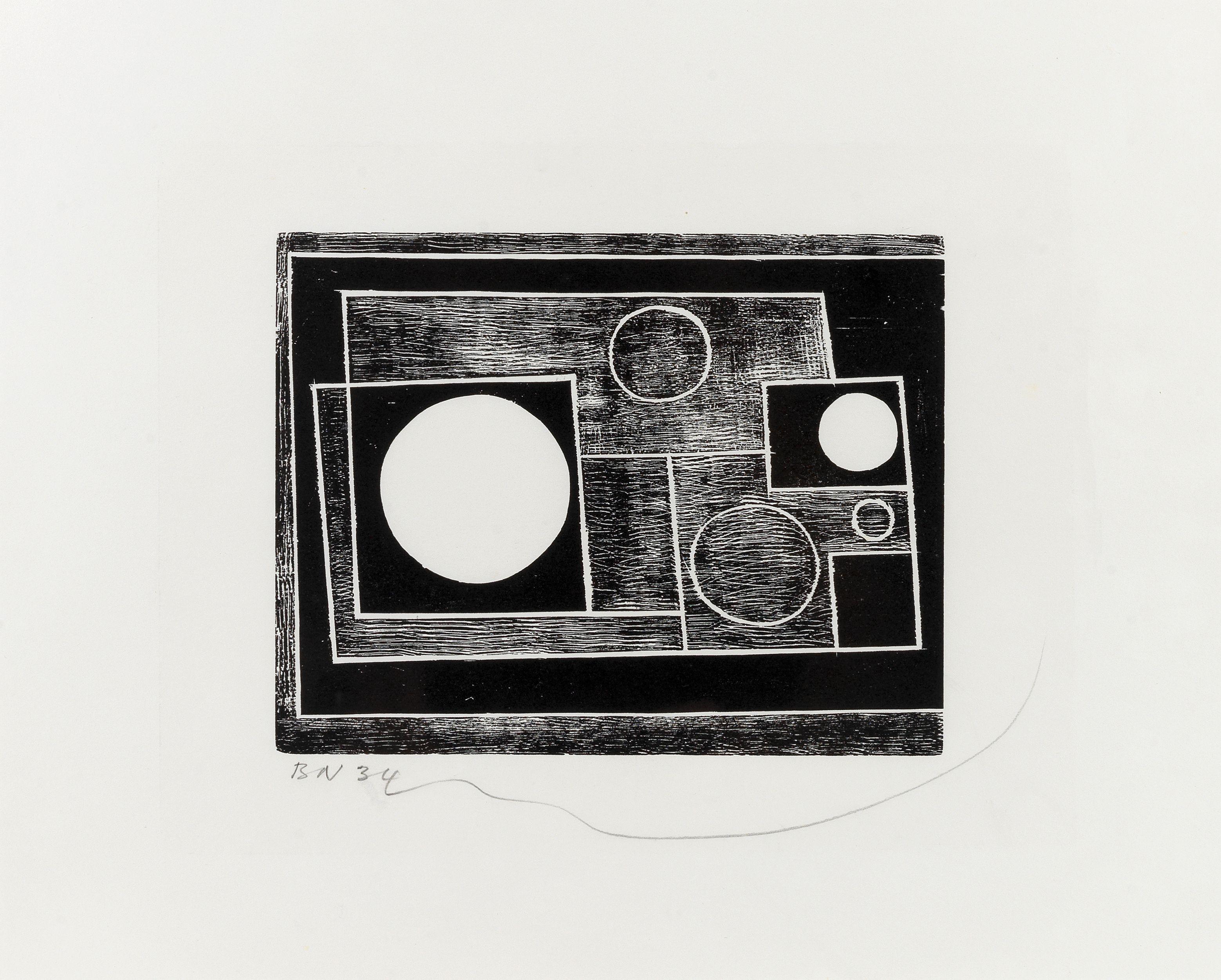 Ben Nicholson O.M. - Five circles