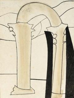 Ben Nicholson, O.M. - Greek Arch