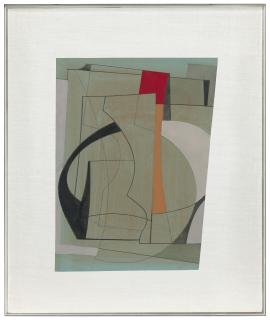 Ben Nicholson, O.M. - July 16 - 54 (still life in shadow)