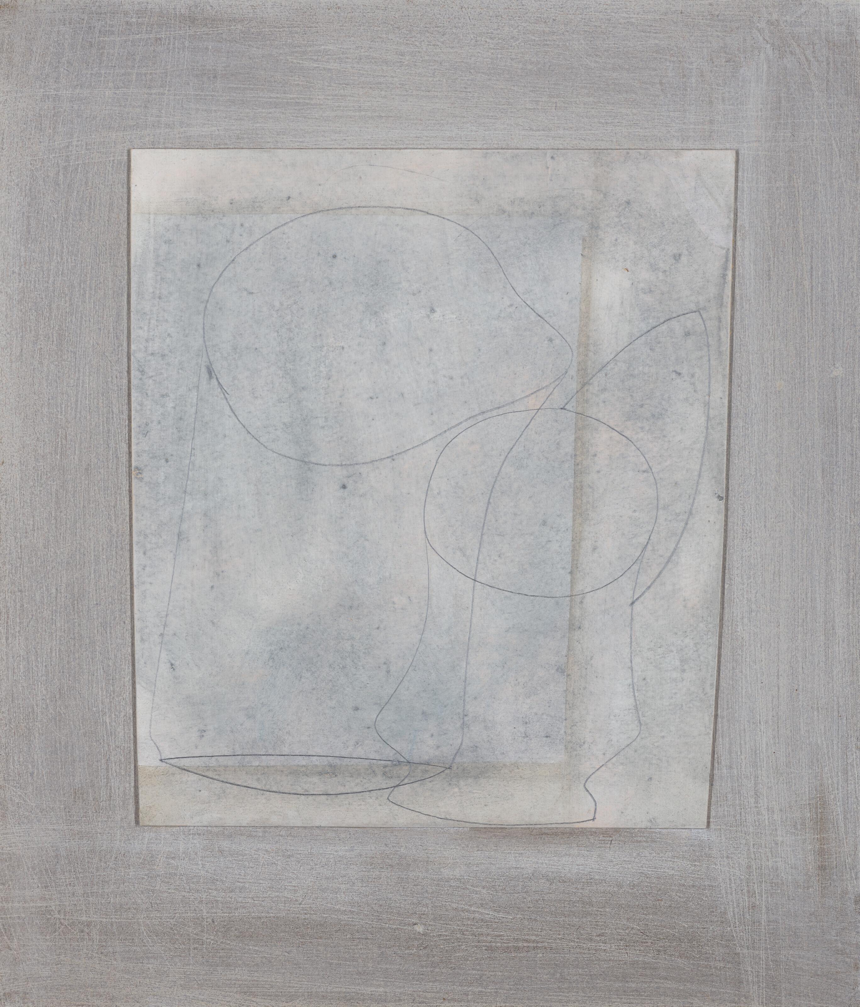 Ben Nicholson, O.M. - March 64 (blue grey - jug mug)