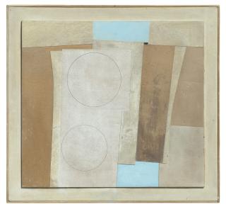 Ben Nicholson, O.M. - Nov 59 (landscape with monolith)