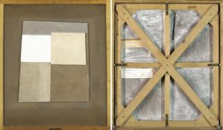 Ben Nicholson, O.M. - Sept. 62 (dark relief)