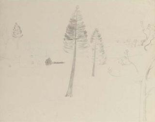 Ben Nicholson, O.M. - Sketch For Walton Wood Cottage, Cumberland