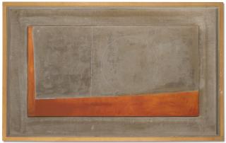 Ben Nicholson - 1969 (relief with red), 1969