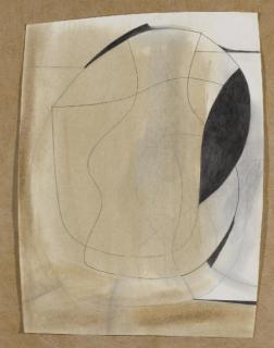 Ben Nicholson - Bottle and jug with black