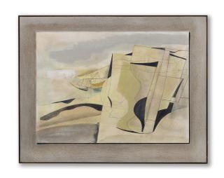 Ben Nicholson - Dec 58 (Mousehole Cornwall)