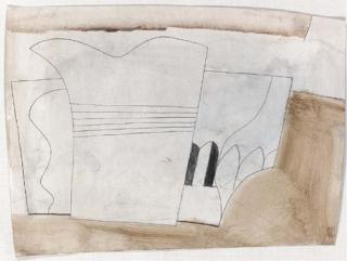 Ben Nicholson - Glass with 5 Facets