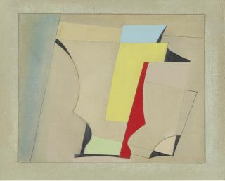 Ben Nicholson - May 24-52 (Red Yellow Blue)