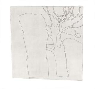 Ben Nicholson - Tree, Column and Moon (Lafranca 58)
