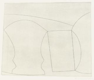 Ben Nicholson - Two Goblets and a Mug (LaFranca 115)