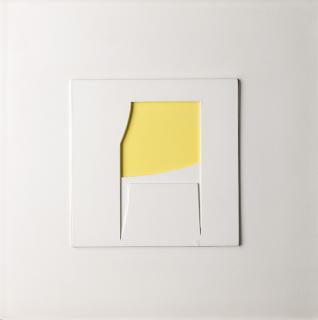 Ben Ormenese - Composizione in bianco e giallo N.14