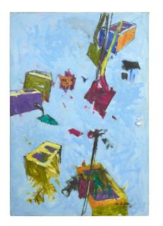 Ben Osaghae - Untitled (Blocks)