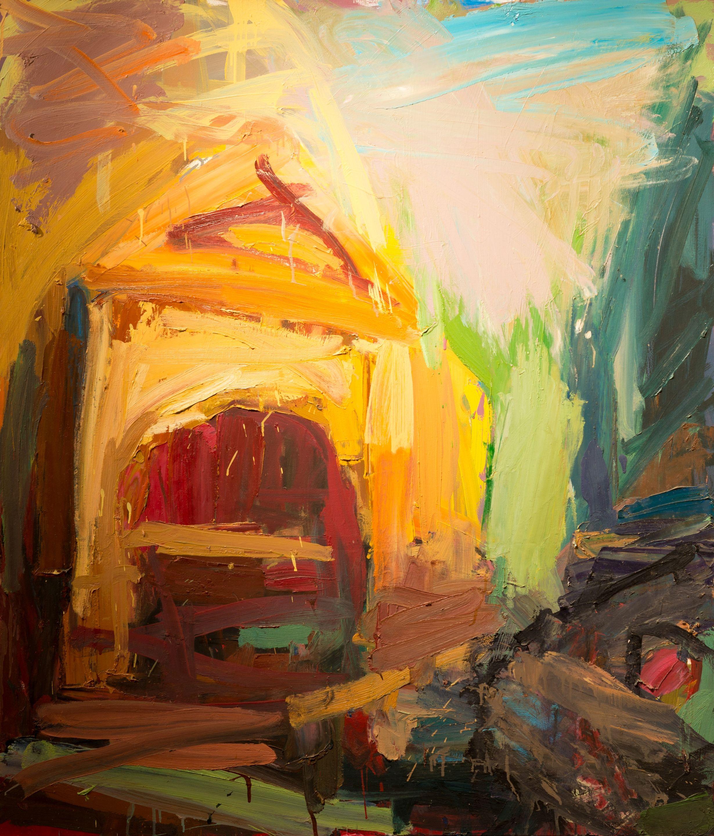 Ben Quilty - Flinders Street, 2002