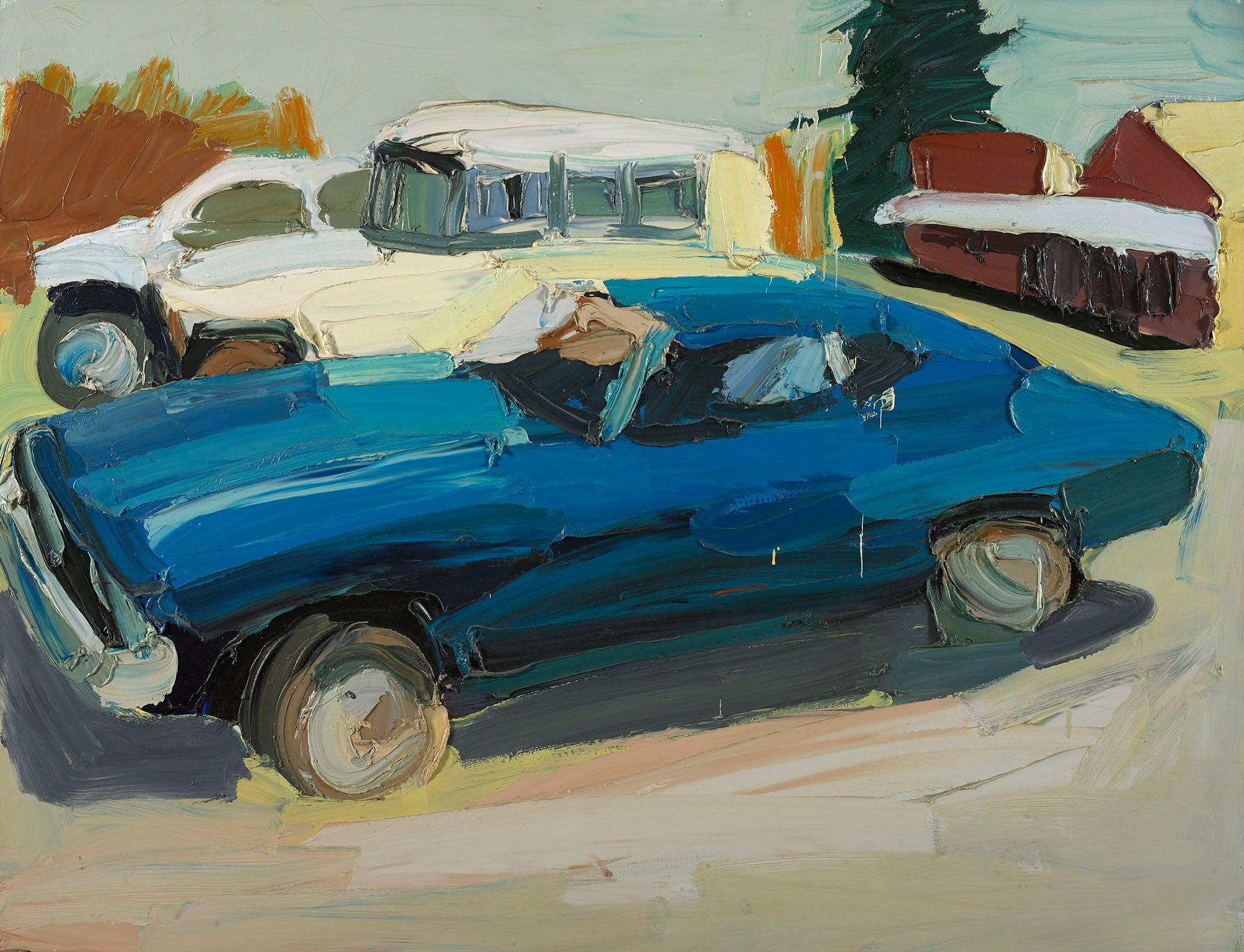 Ben Quilty - Hill End Landscape #1, 2005