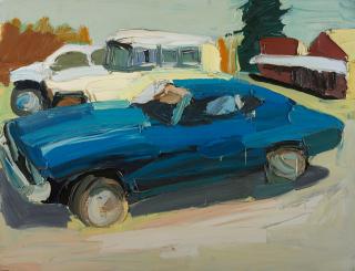 Ben Quilty - Hill End Landscape #1, 2005