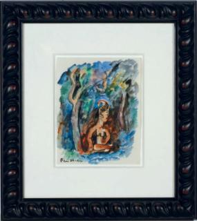 Ben Shahn - Composition 2 (Nude in Forest)