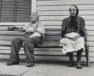 Ben Shahn - Couple on a Bench, 1934