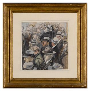Ben Shahn - Crowd Listening