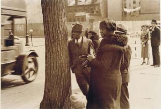 Ben Shahn - Lenox Avenue, c. 1933; Hats, c. 1933