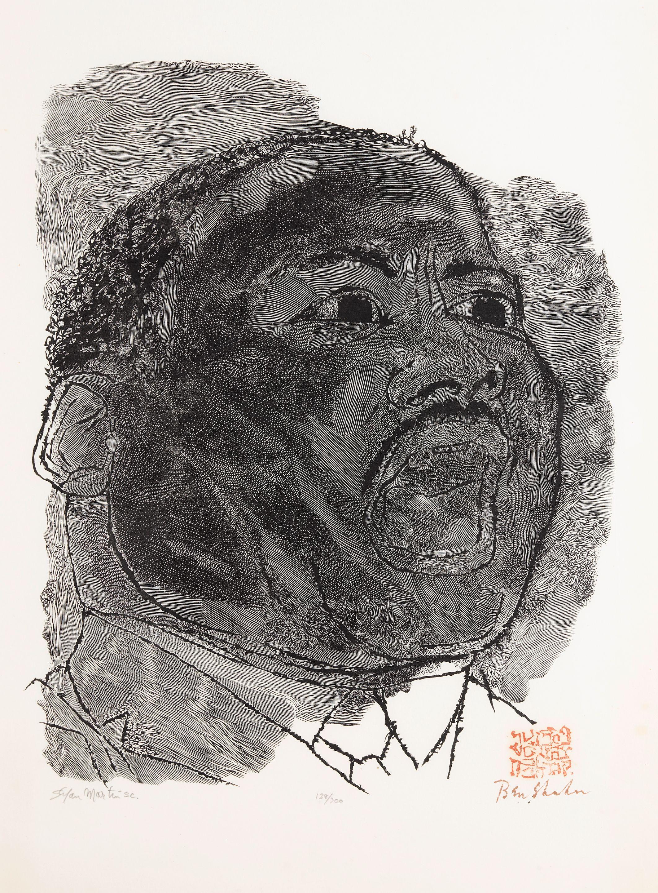 Ben Shahn - Martin Luther King