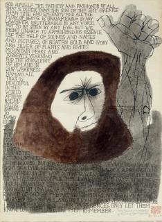 Ben Shahn - Maximus of Tyre (Prescott 52)