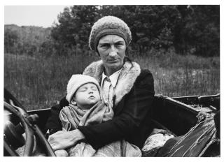 Ben Shahn - Mrs. Terwilliger and Child, Arkansas, 1935