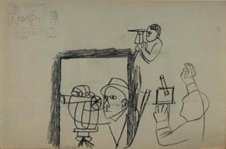 Ben Shahn - Sketch for \