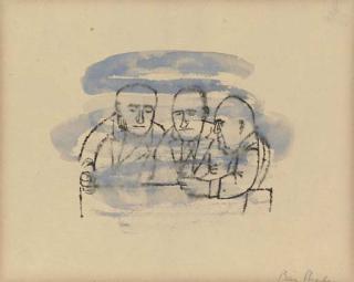 Ben Shahn - The Smoke-Filled Room