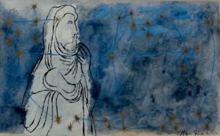 Ben Shahn - Untitled; and on the reverse a Love Sonnet