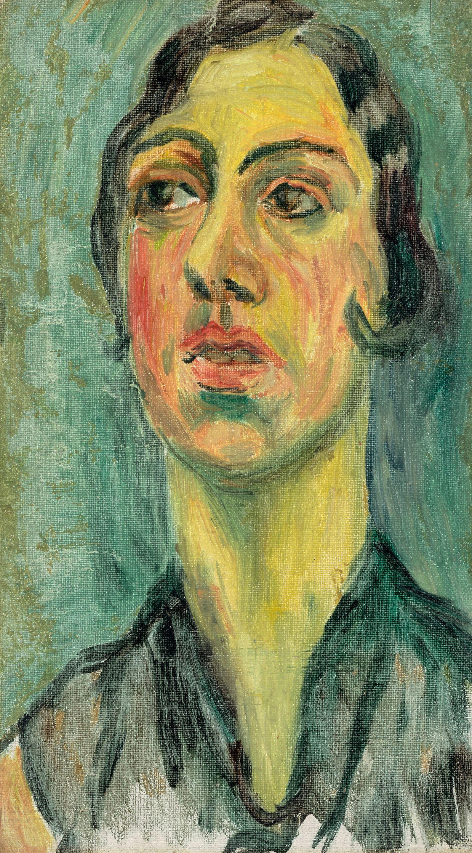 Ben Shahn - Woman with Short Bob