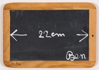 Ben Vautier - 22 cm, 1973