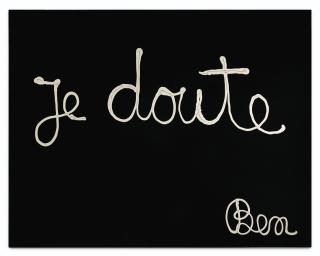 Ben Vautier - Je Doute