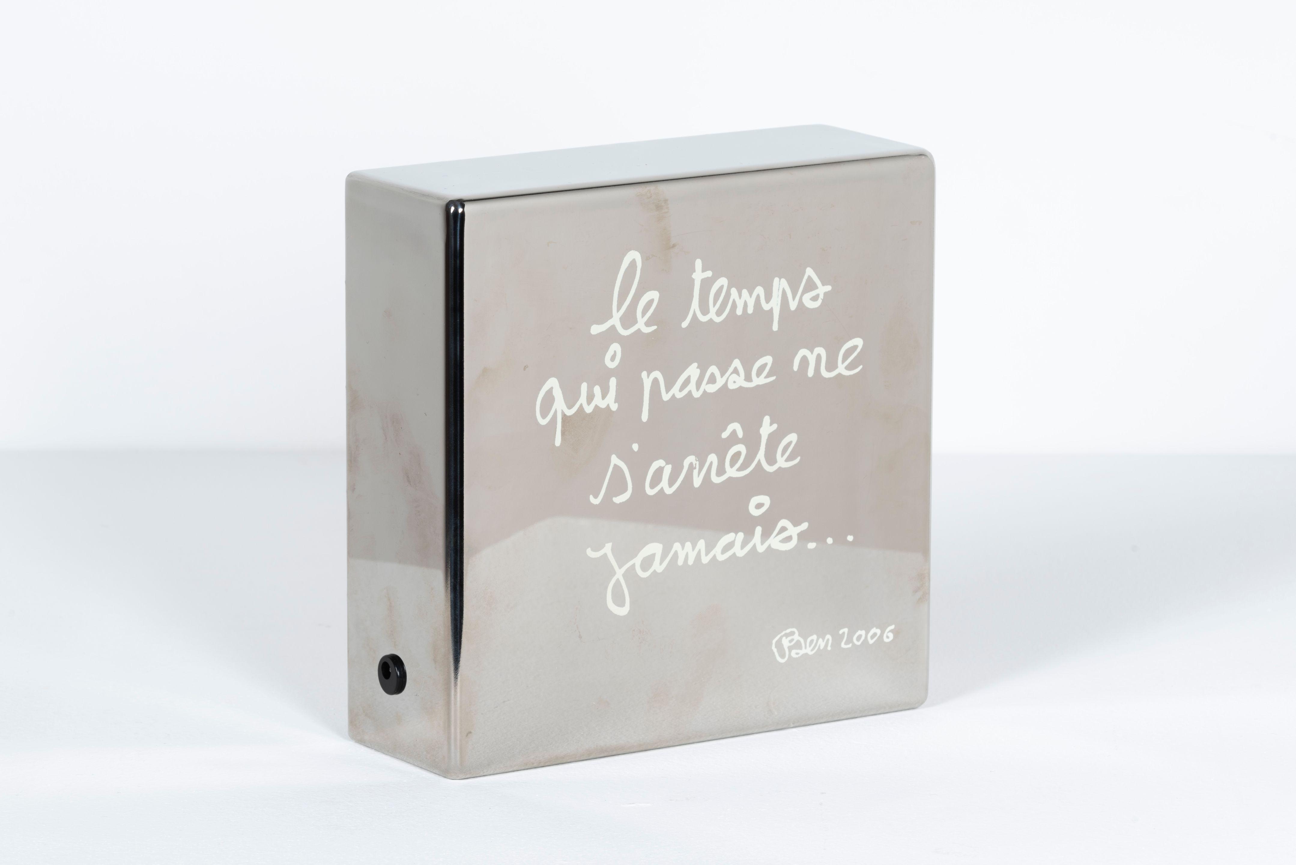 Ben Vautier - Le temps qui passe ne s\'arrête jamais..., 2006