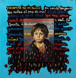 Ben Vautier - Moi aussi je pleure pour qu\'on m\'oublie pas