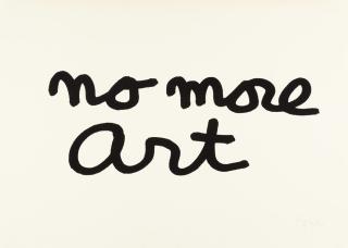 Ben Vautier - no more art
