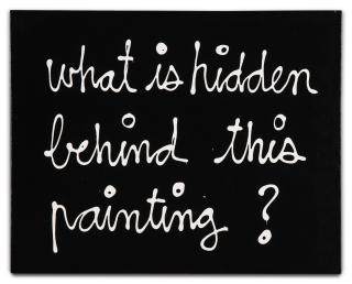 Ben Vautier - What is Hidden Behind Art
