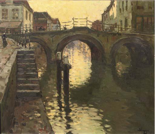 Ben Viegers - A bridge over a canal