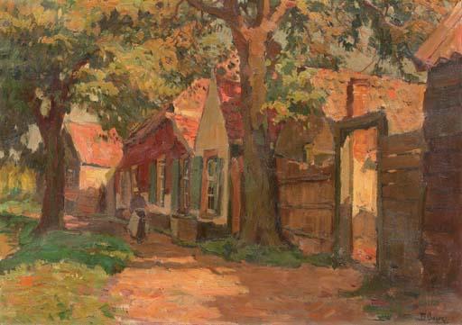 Ben Viegers - A village in autumn